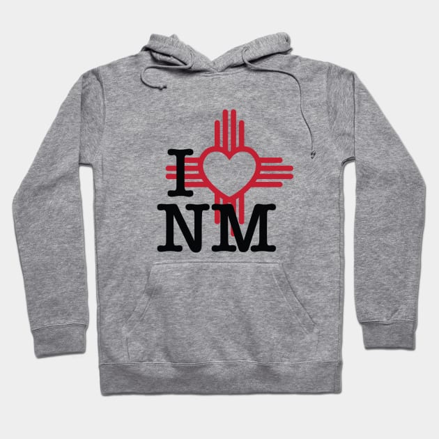 I Love NM Hoodie by Work for Justice